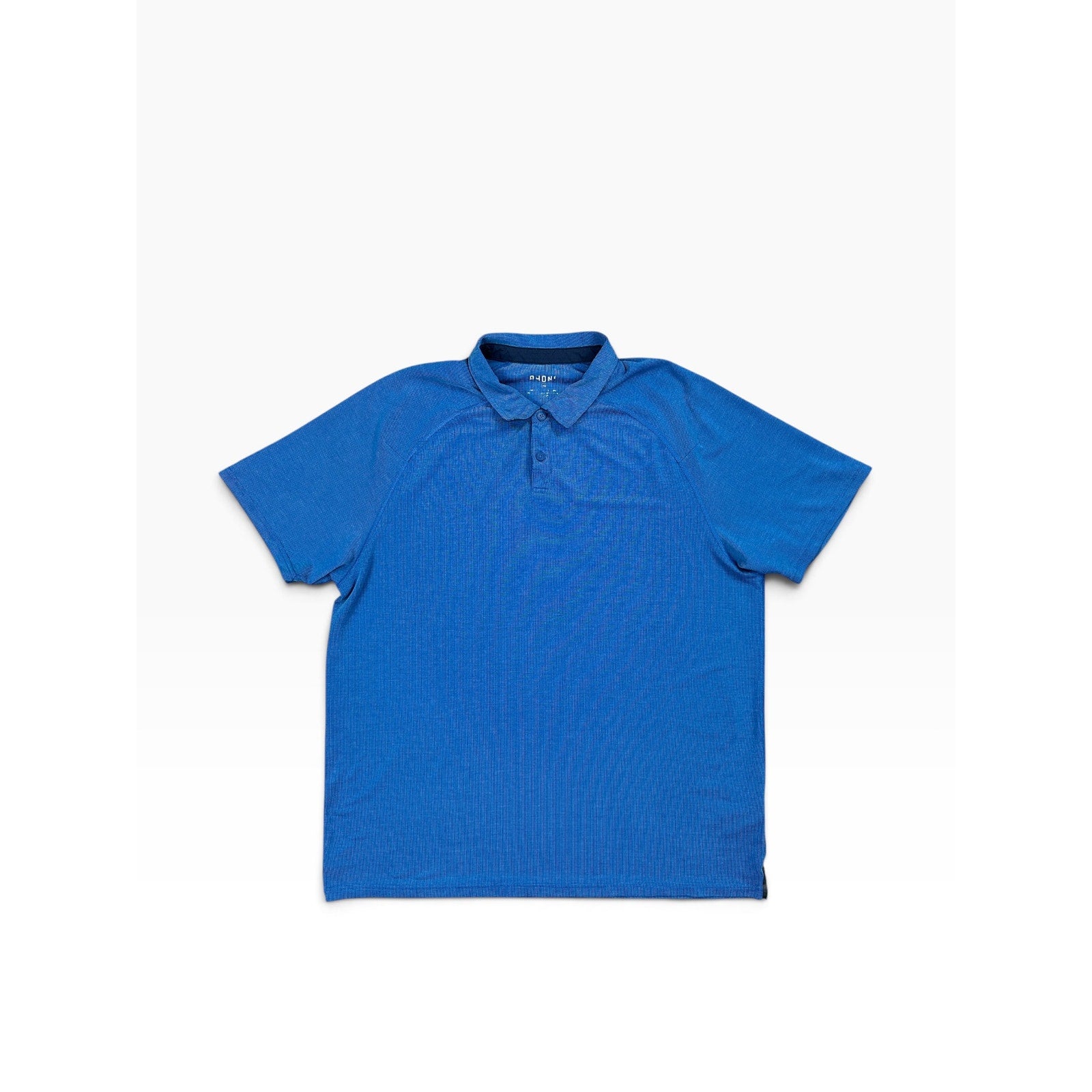 Rhone Delta Pique Performance Polo in Blue — Size Large // Preowned