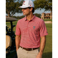 Dark Horse Tack & Supply Texas Tech Red Raiders Striped Golf Polo in Red, White — Size 2XL // Preowned