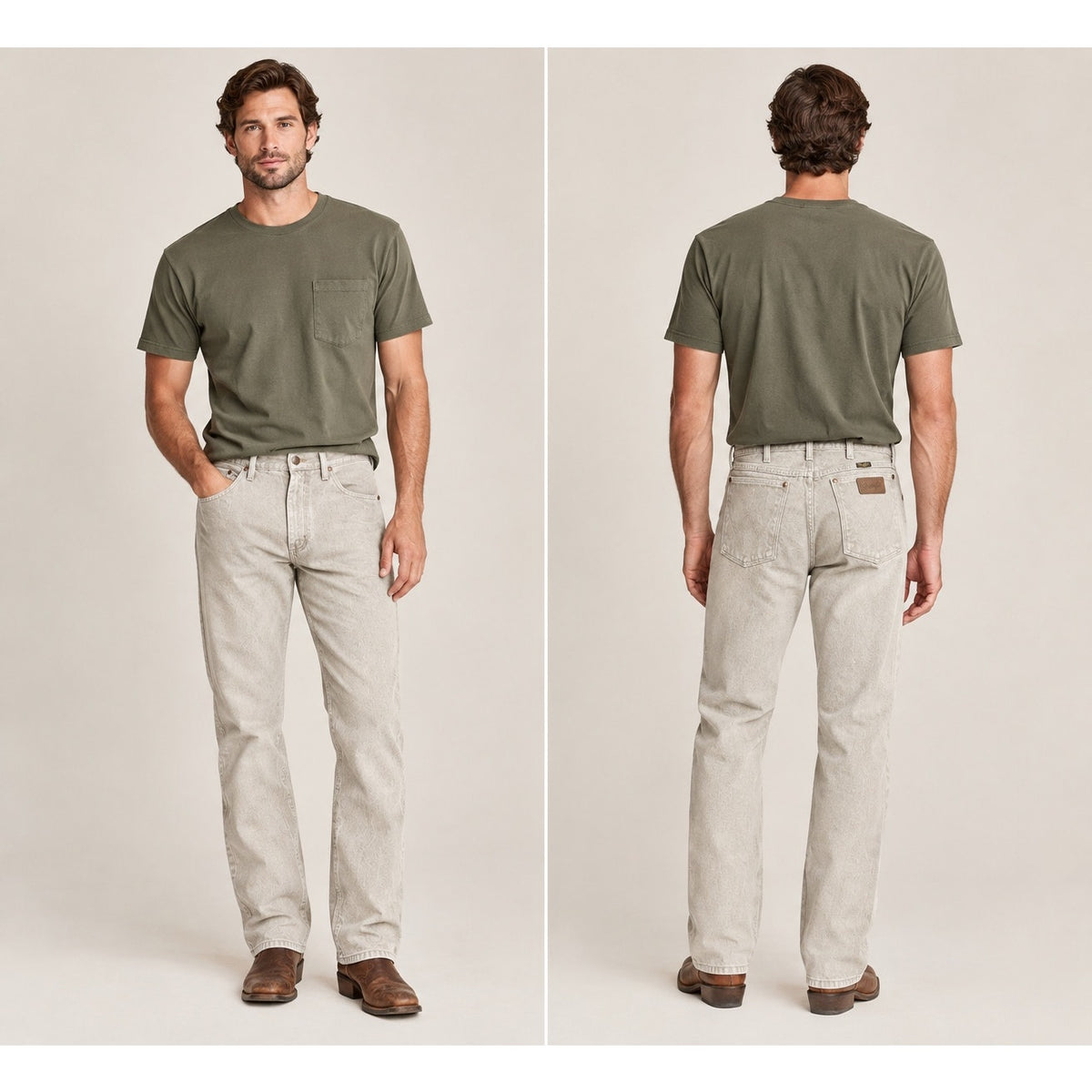 Wrangler Cowboy Cut Original Straight Fit Jeans — Size 38x32 // Preowned