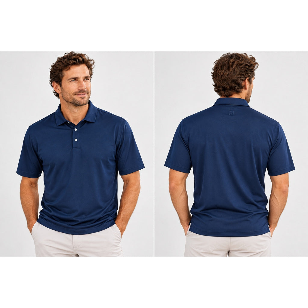 FootJoy ProDry Performance Pique Knit Short Sleeve Polo — Size Large // Preowned