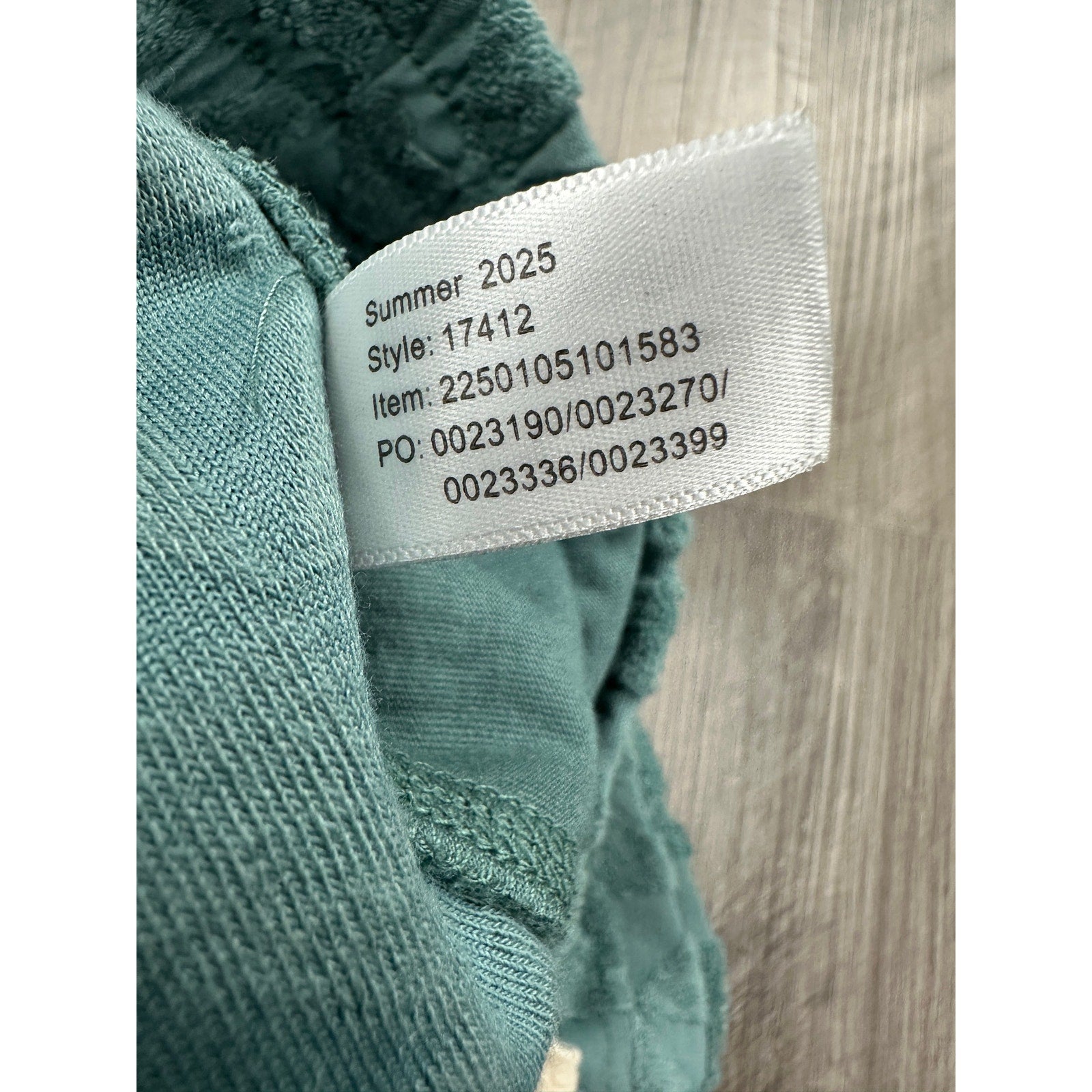 Marine Layer Towel Terry 6" Shorts in North Atlantic Green — Size Large
