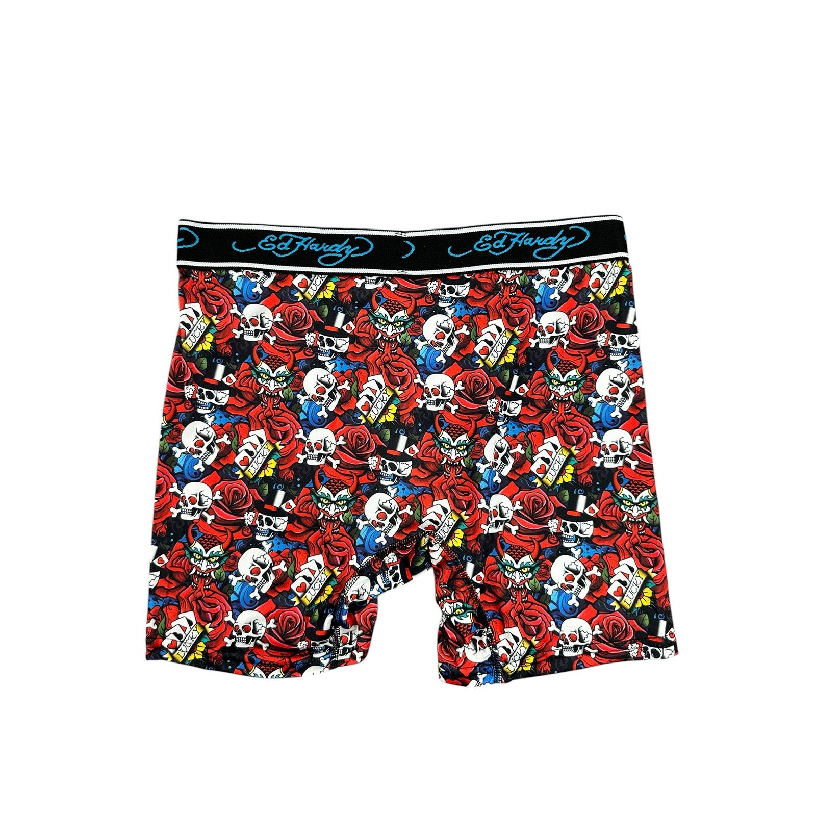 Ed Hardy Performance Boxer Briefs 4-Pack — Size Medium