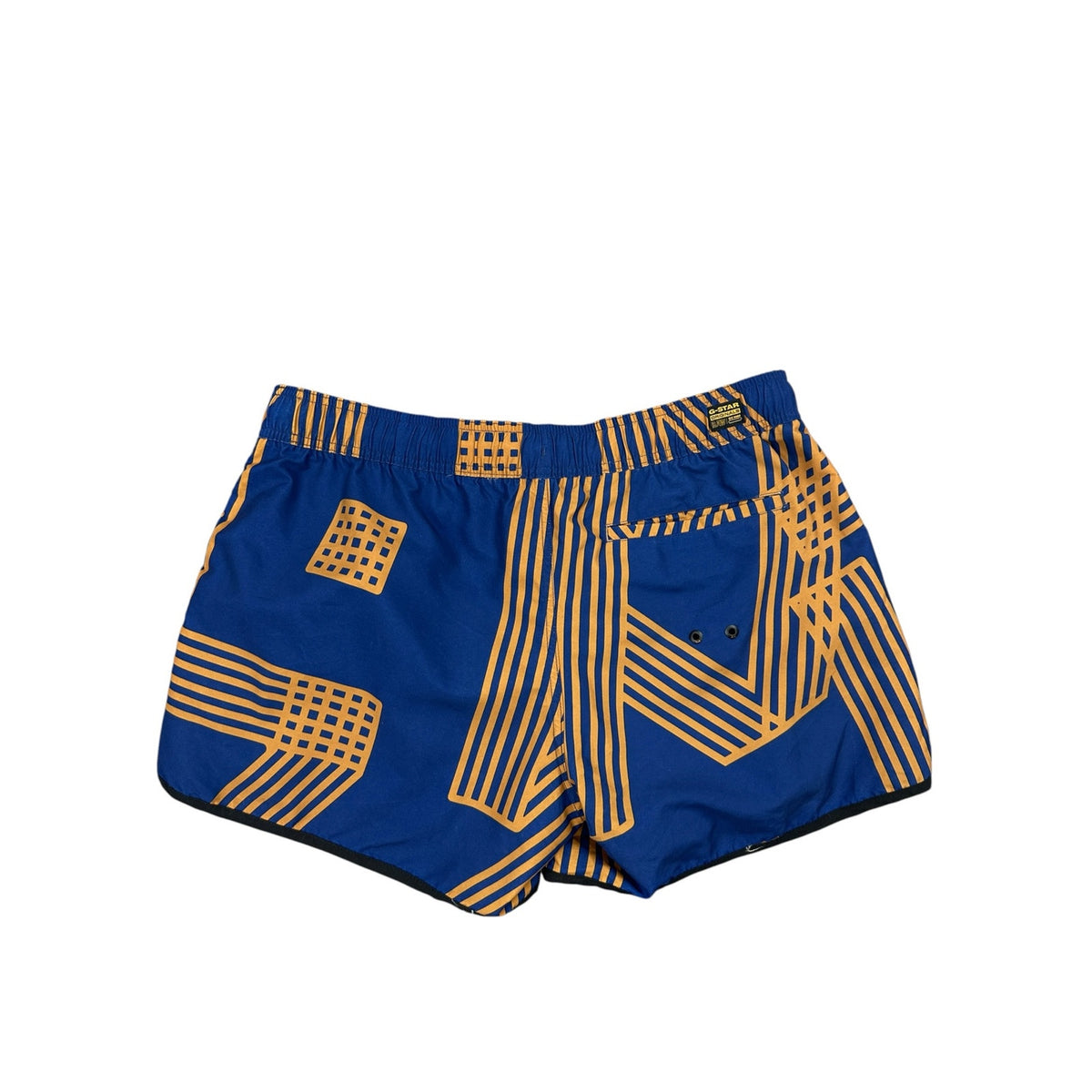 G-Star Raw Carnic Raw All Over Print Swim Trunks — Size XL // Preowned