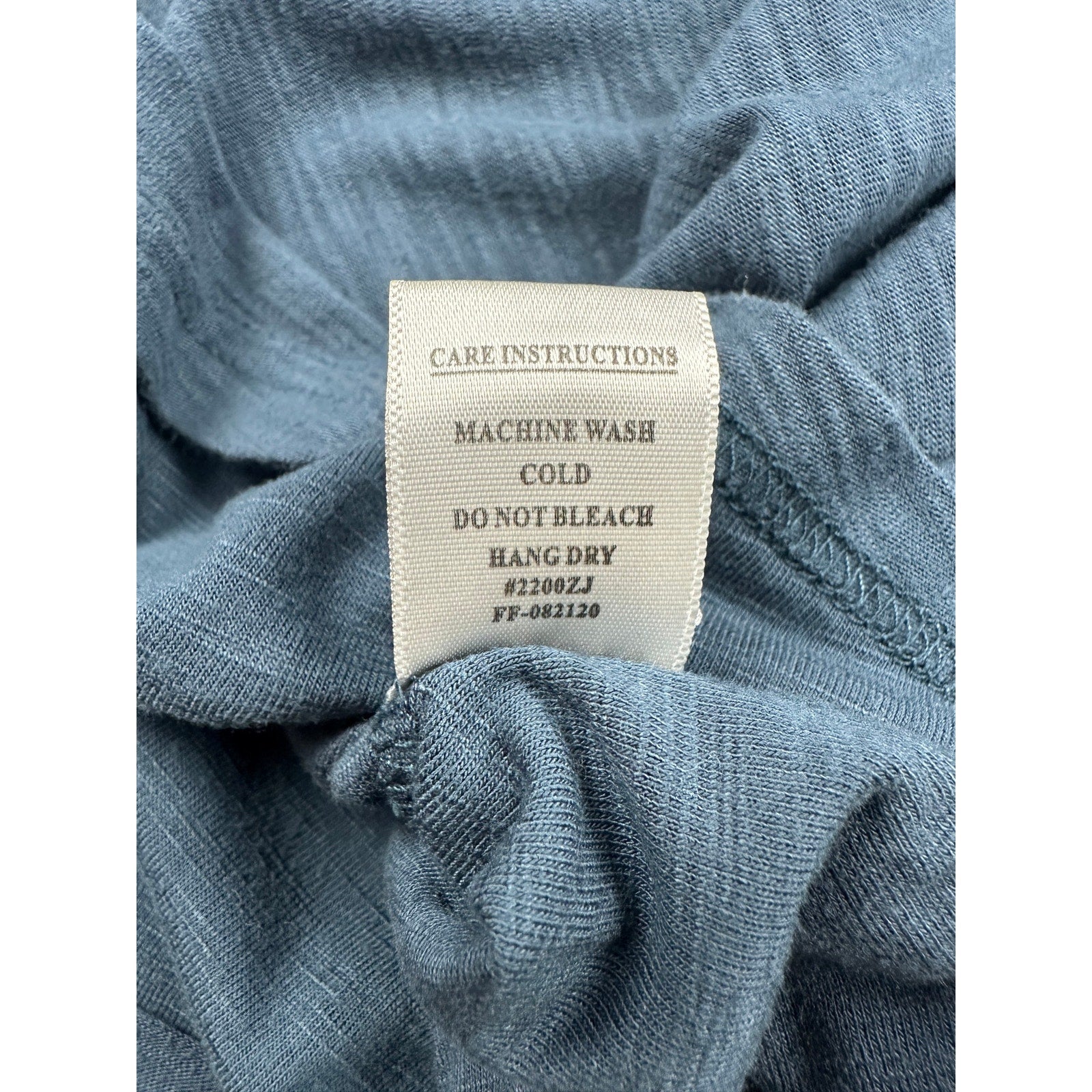 Free Fly Bamboo Slub Hoodie in Blue — Size XL // Preowned