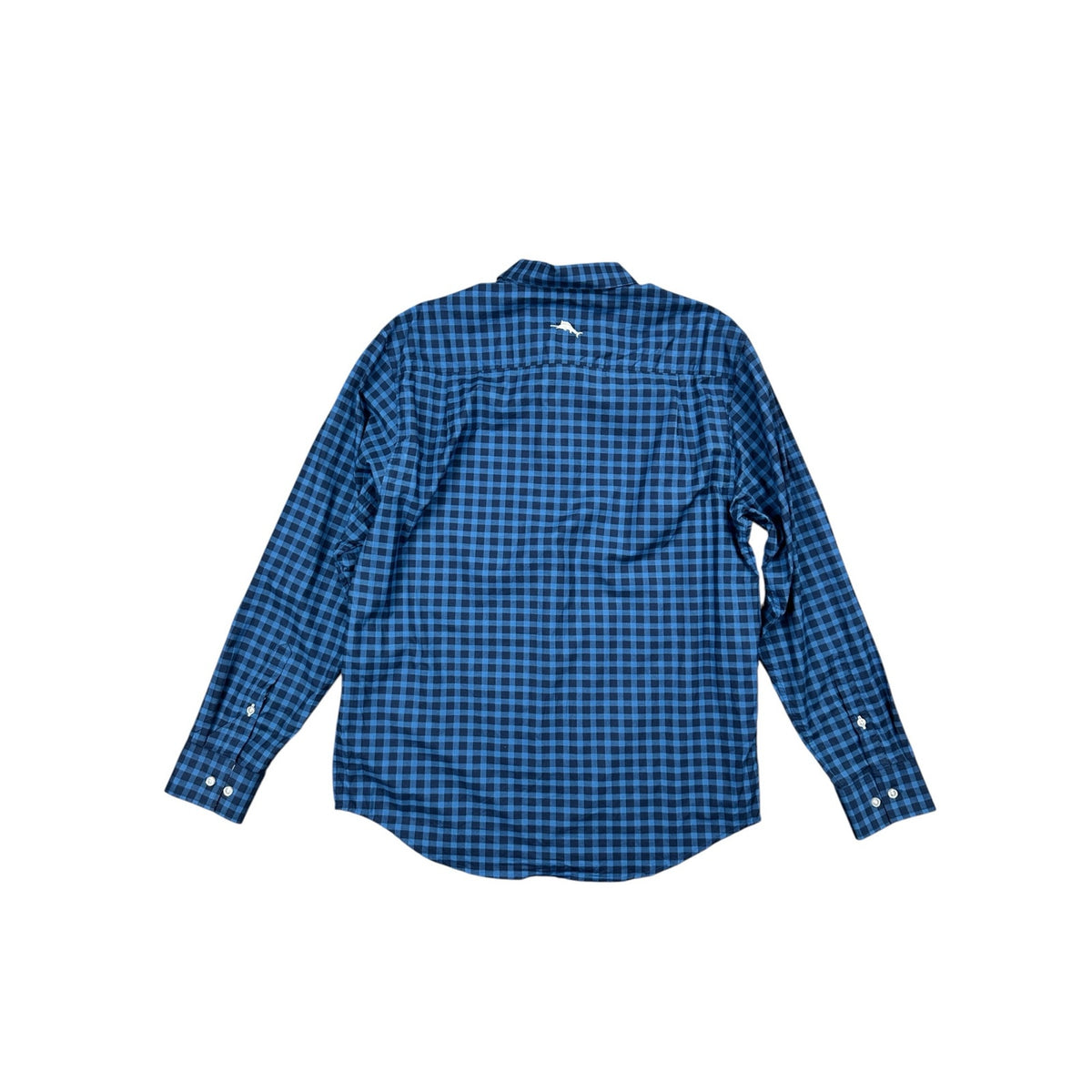 Tommy Bahama Dallas Cowboys Pacific Check Long Sleeve Button Down — Size Medium // Preowned