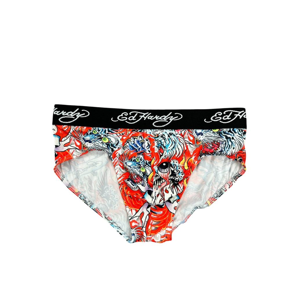 Ed Hardy Performance Low Rise Briefs 5-Pack — Size XL