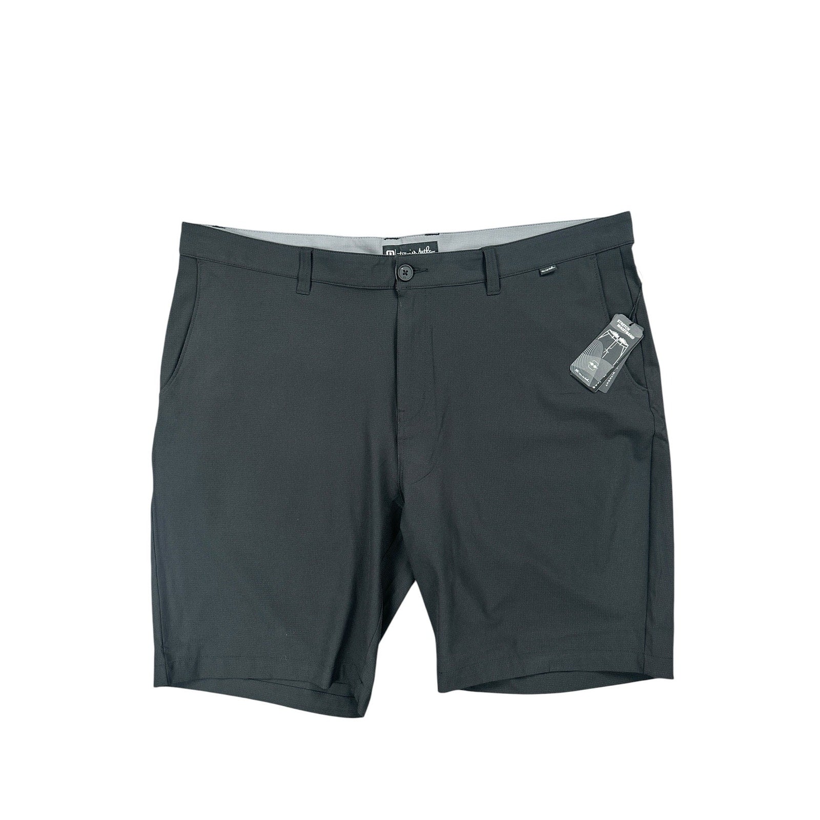 Travis Mathew Starnes 9-Inch Golf Shorts in Black — Size 42