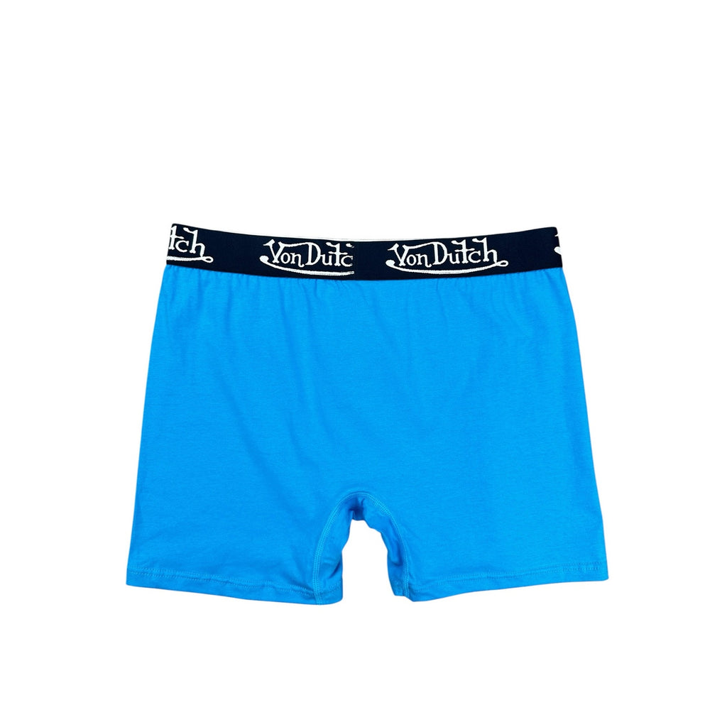 Von Dutch Cotton Stretch Boxer Briefs 4-Pack in Multi Assortment — Size Large