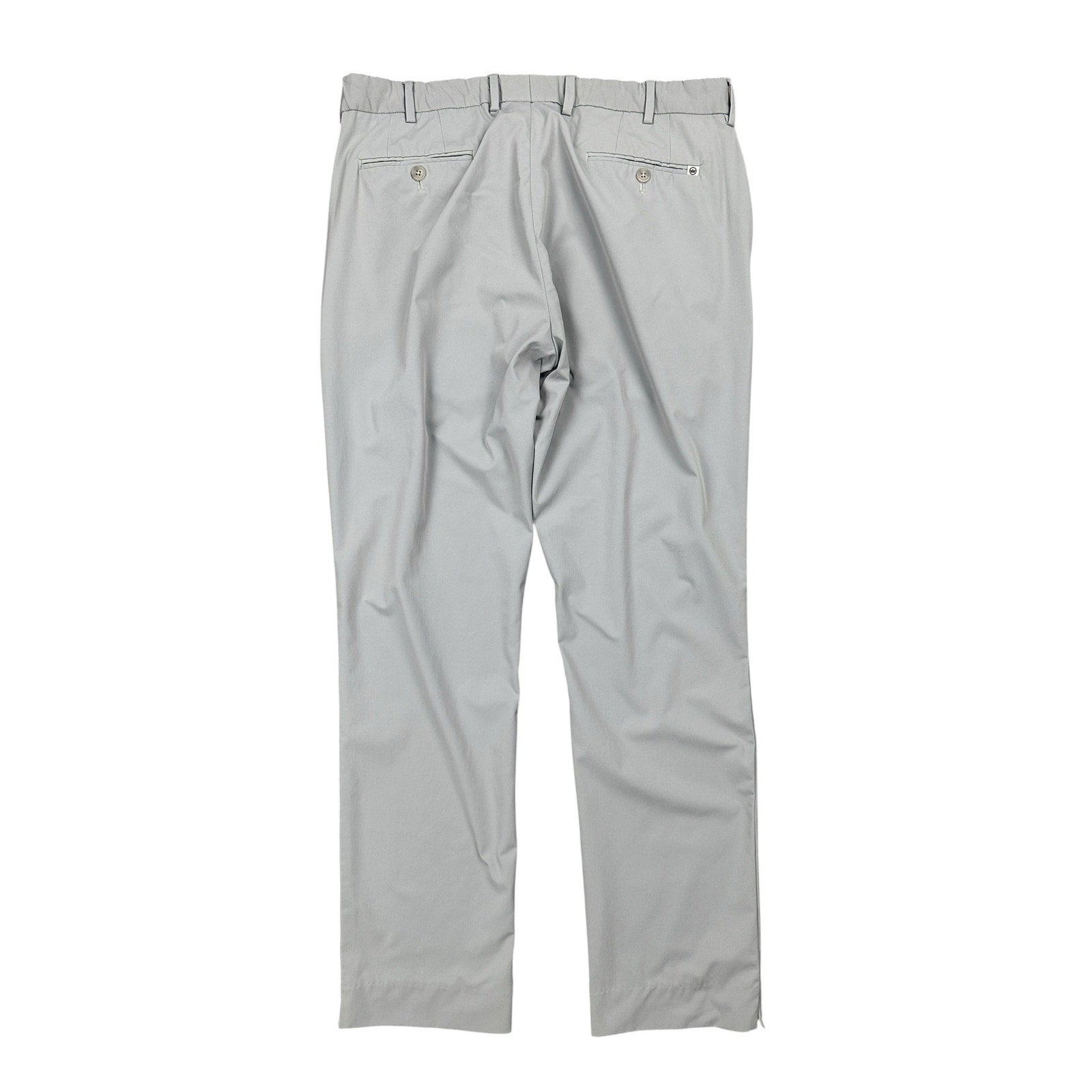 Peter Millar Stealth Performance Trouser Pants in Gale Gray — Size 36x32 // Preowned