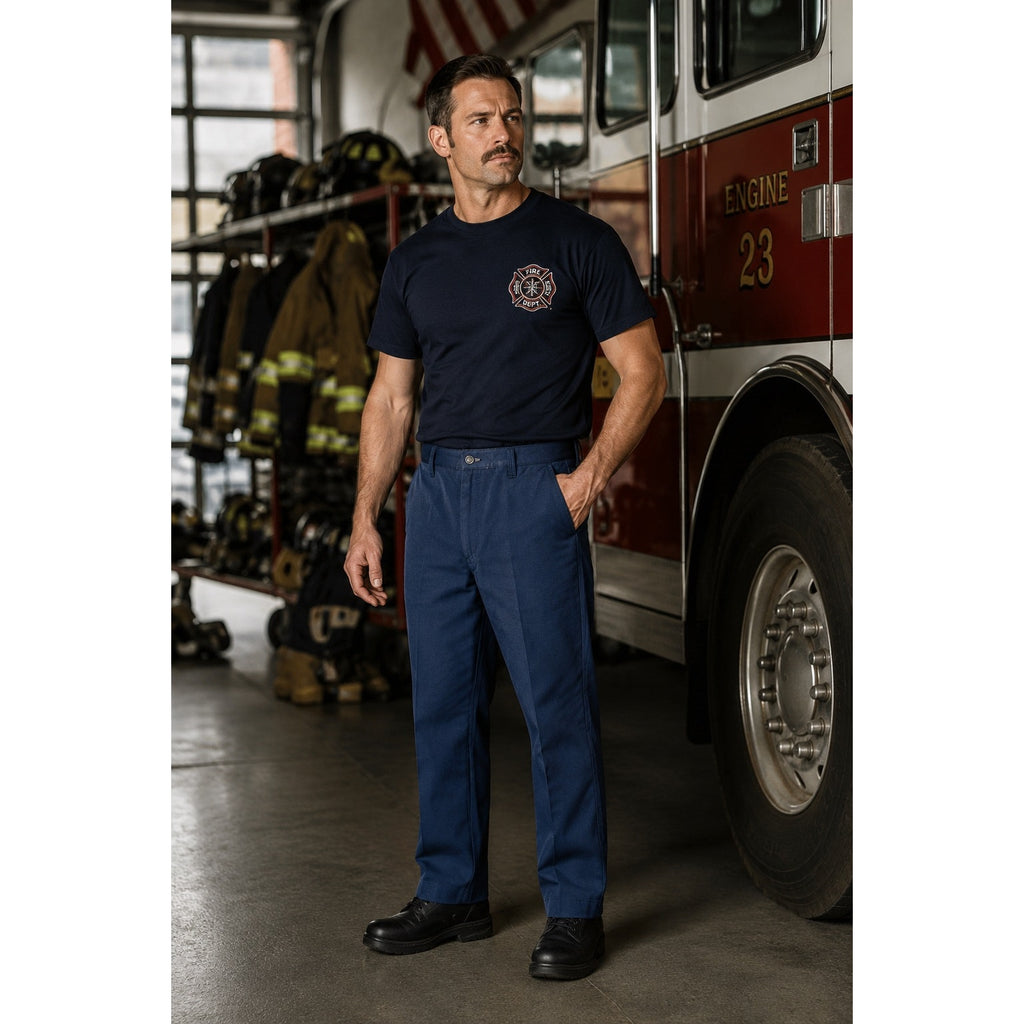 Workrite Classic Firefighter Nomex Pants in Navy — Size 40 // Preowned