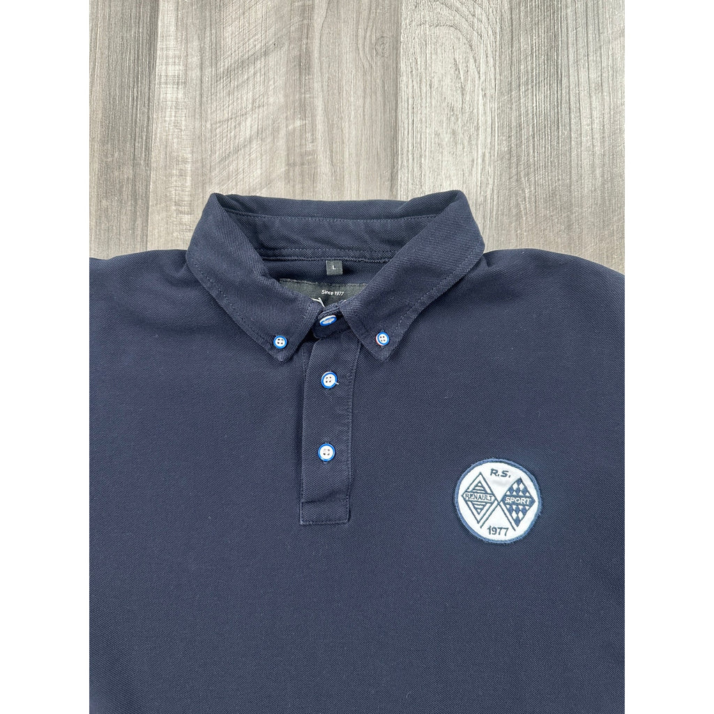 L'Atelier Renault Renault Sport 1977 Polo in Navy — Size Large // Preowned