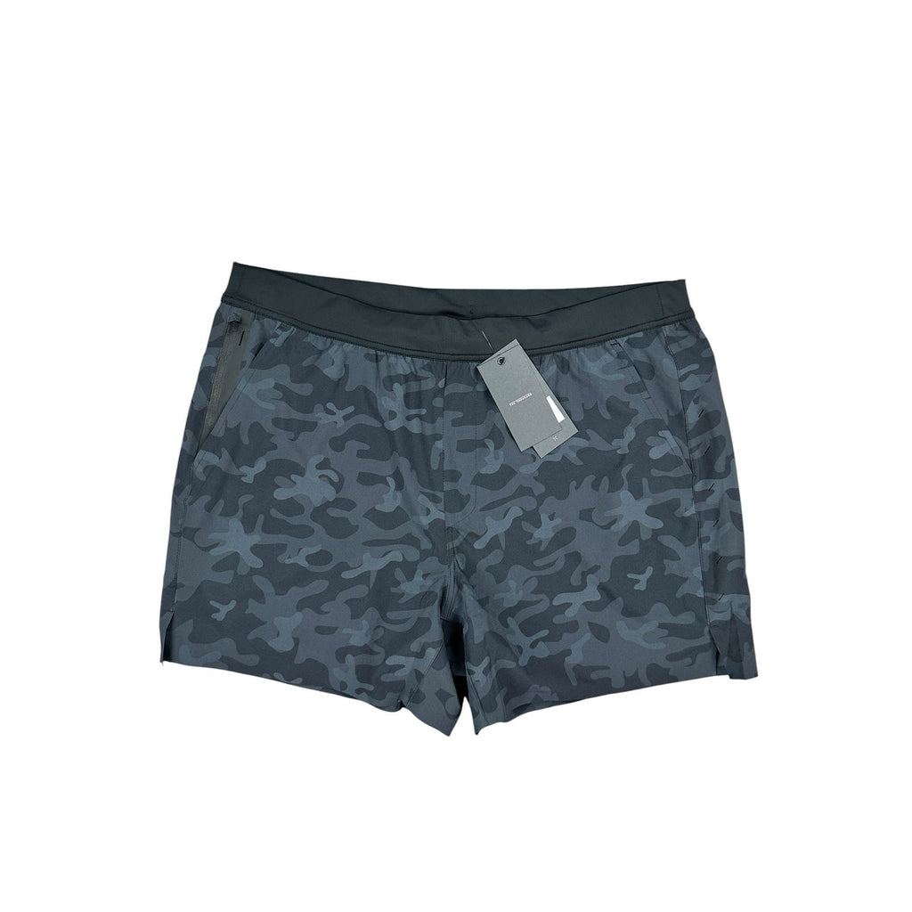Ten Thousand 5" Interval Lined Performance Shorts in Black Camo — Size 2XL