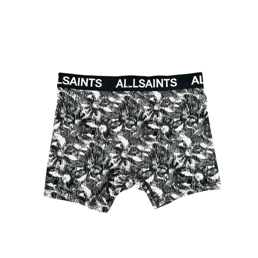All Saints Underground Organic Cotton 4-Way Stretch 5-Inch Boxer Brief 3-Pack in Grey Multi — Size Small