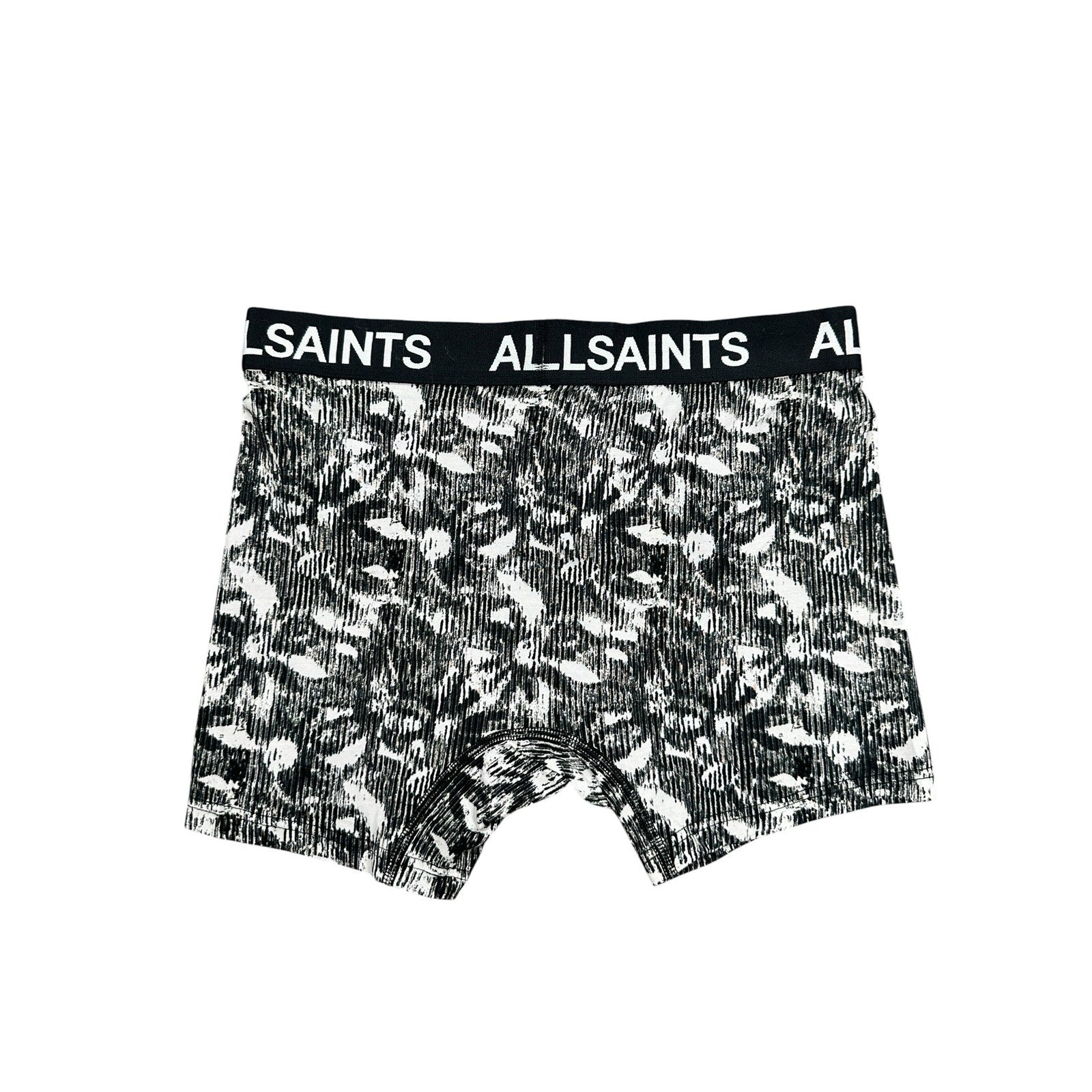 All Saints Underground Organic Cotton 4-Way Stretch 5-Inch Boxer Brief 3-Pack in Grey Multi — Size Small