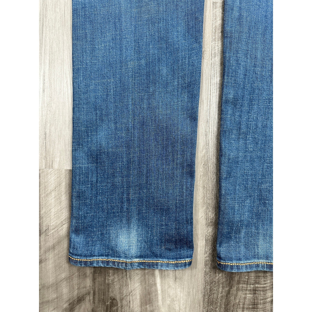 Wrangler Retro Slim Straight Cottonwood Jean in Blue — Size 36x34 // Preowned