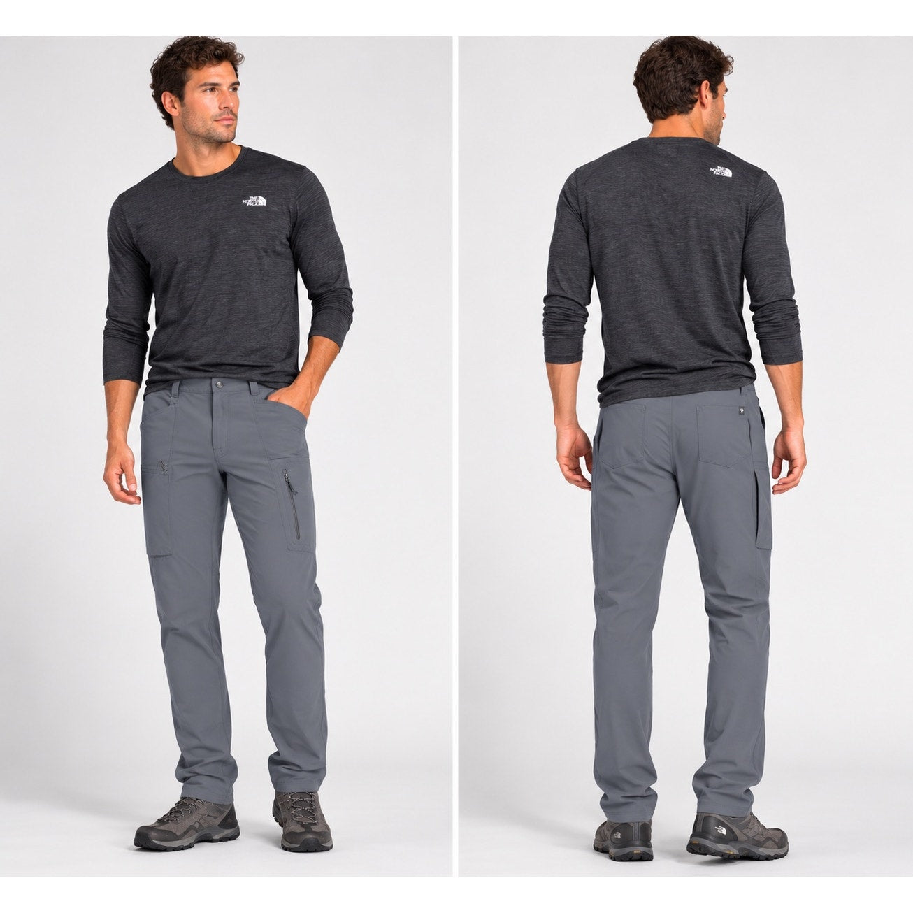 The North Face Paramount Trail Hiking Pants in Gray — Size 36 // Preowned