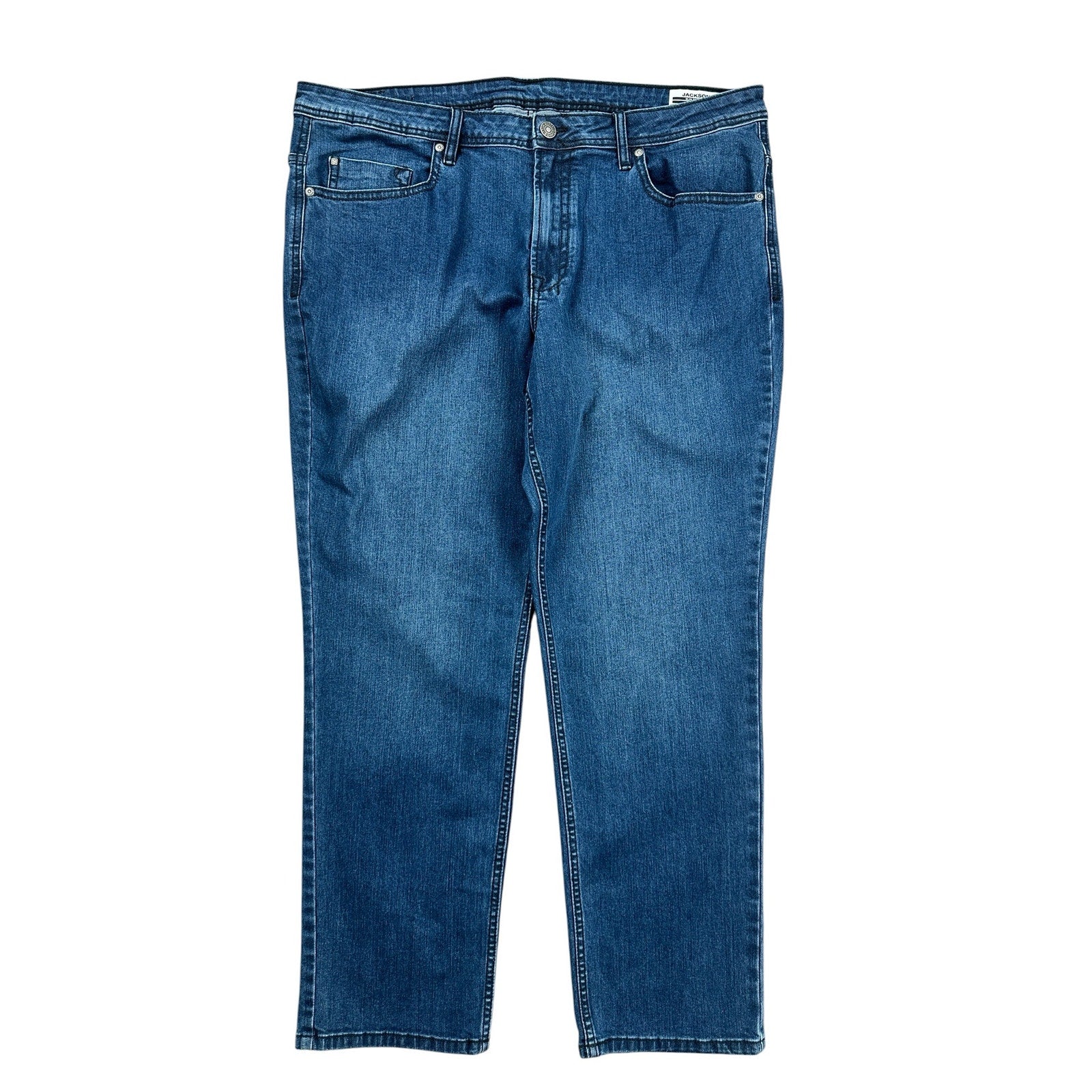 Buffalo David Bitton Jackson Slim Straight Jean in Medium Wash — 40x30