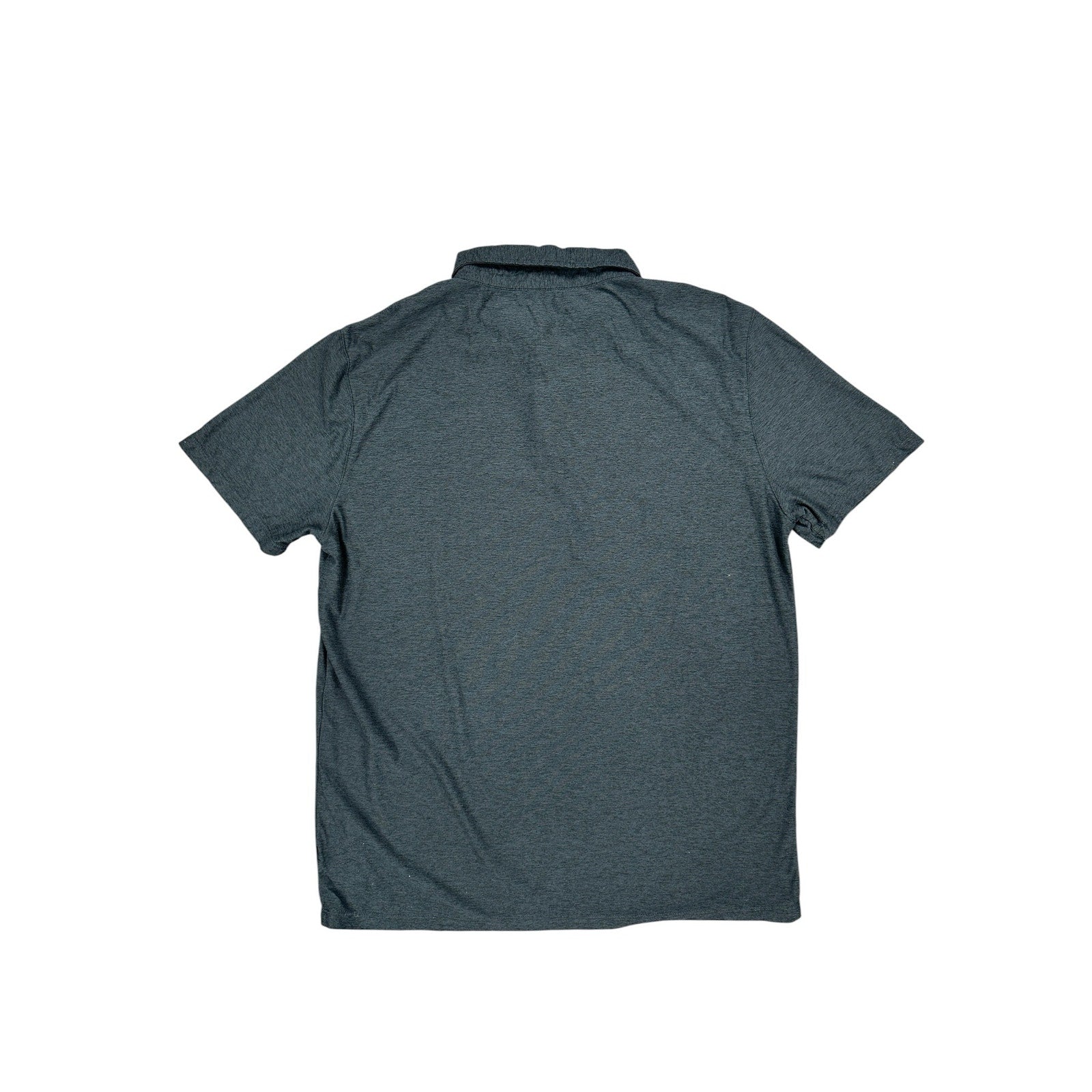 Vuori Strato Tech Polo in Heather Charcoal — Size Medium // Preowned
