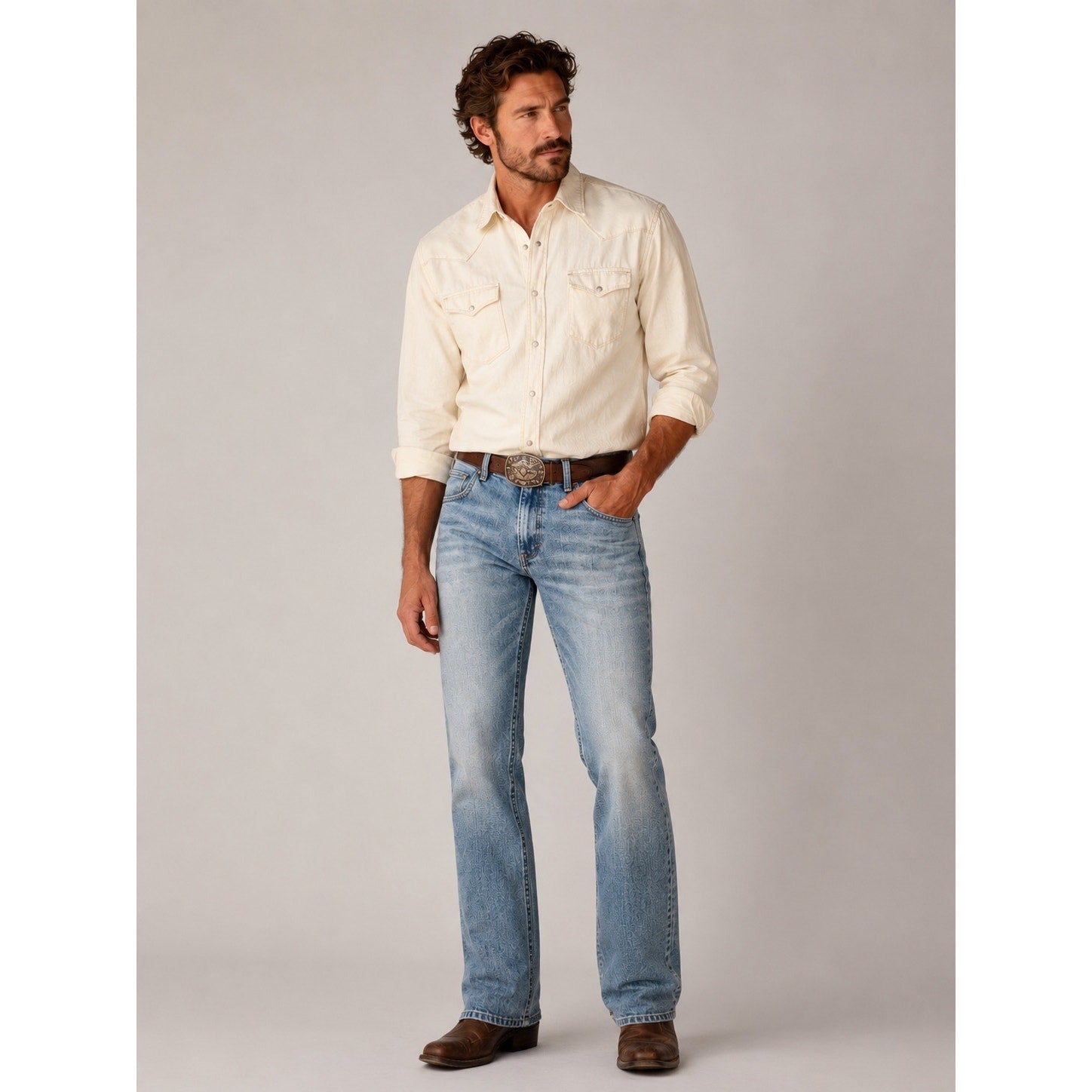 Wrangler Retro Relaxed Boot Cut Jean in Light Wash — 32x30