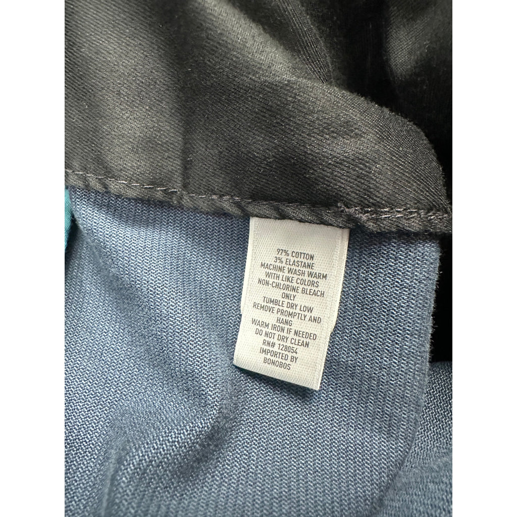 Bonobos Weekday Warrior Monday Slim Taper Chino Dress Pants in Navy — Size 46x32
