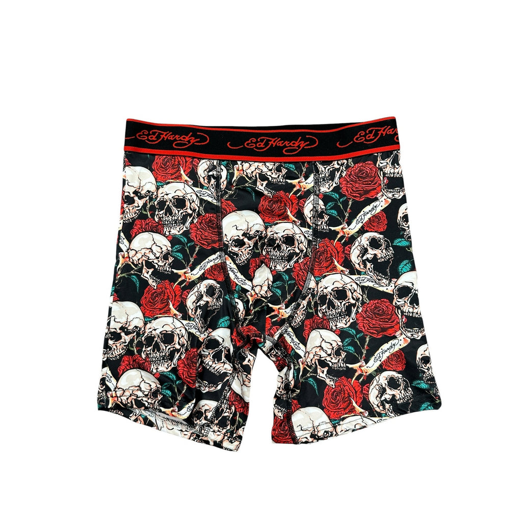 Ed Hardy Performance Boxer Briefs 4-Pack — Size Medium