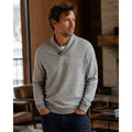 UNTUCKit Collier Shawl Pullover Sweater in Heather Gray — Size Medium