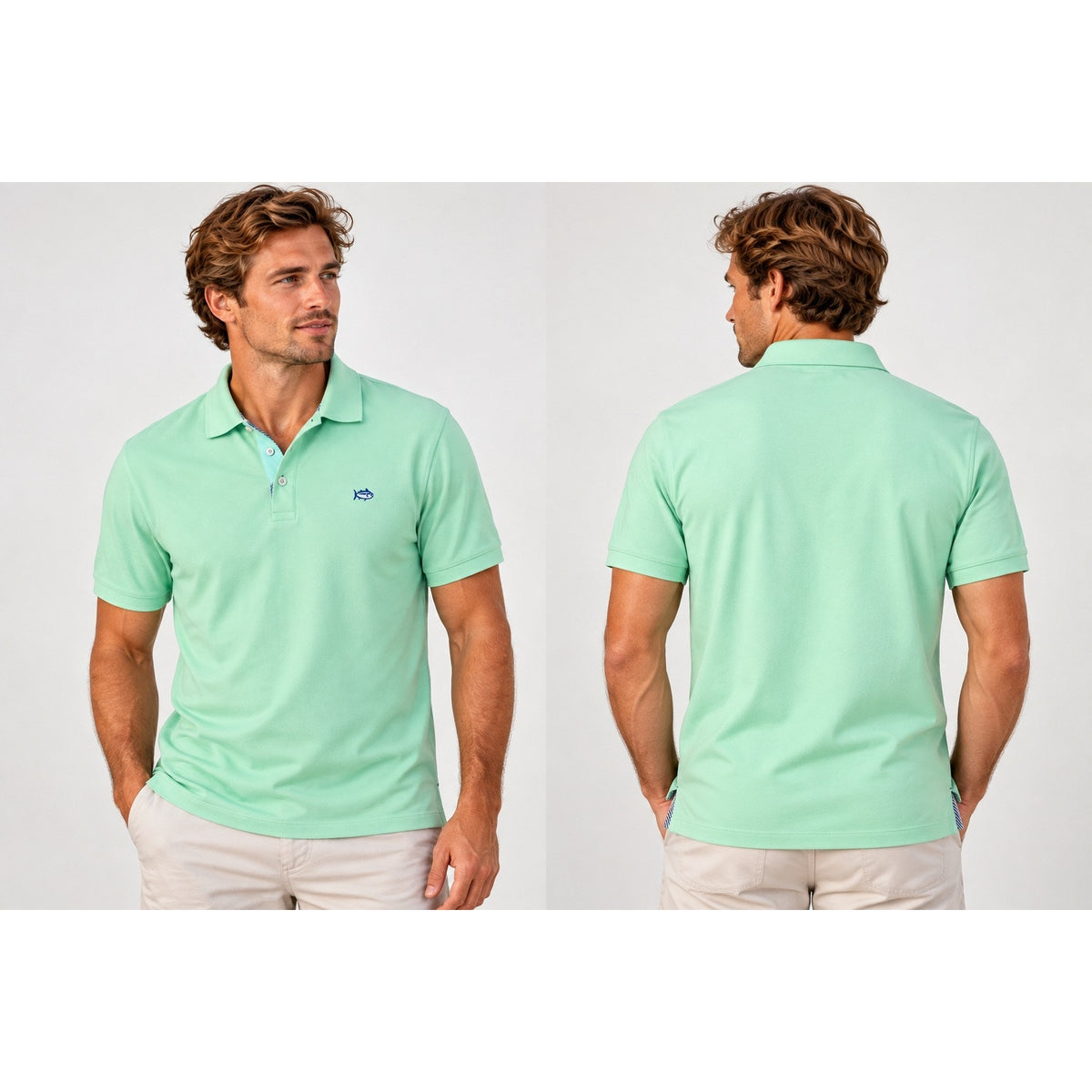 Southern Tide The Skipjack Polo — Size Small