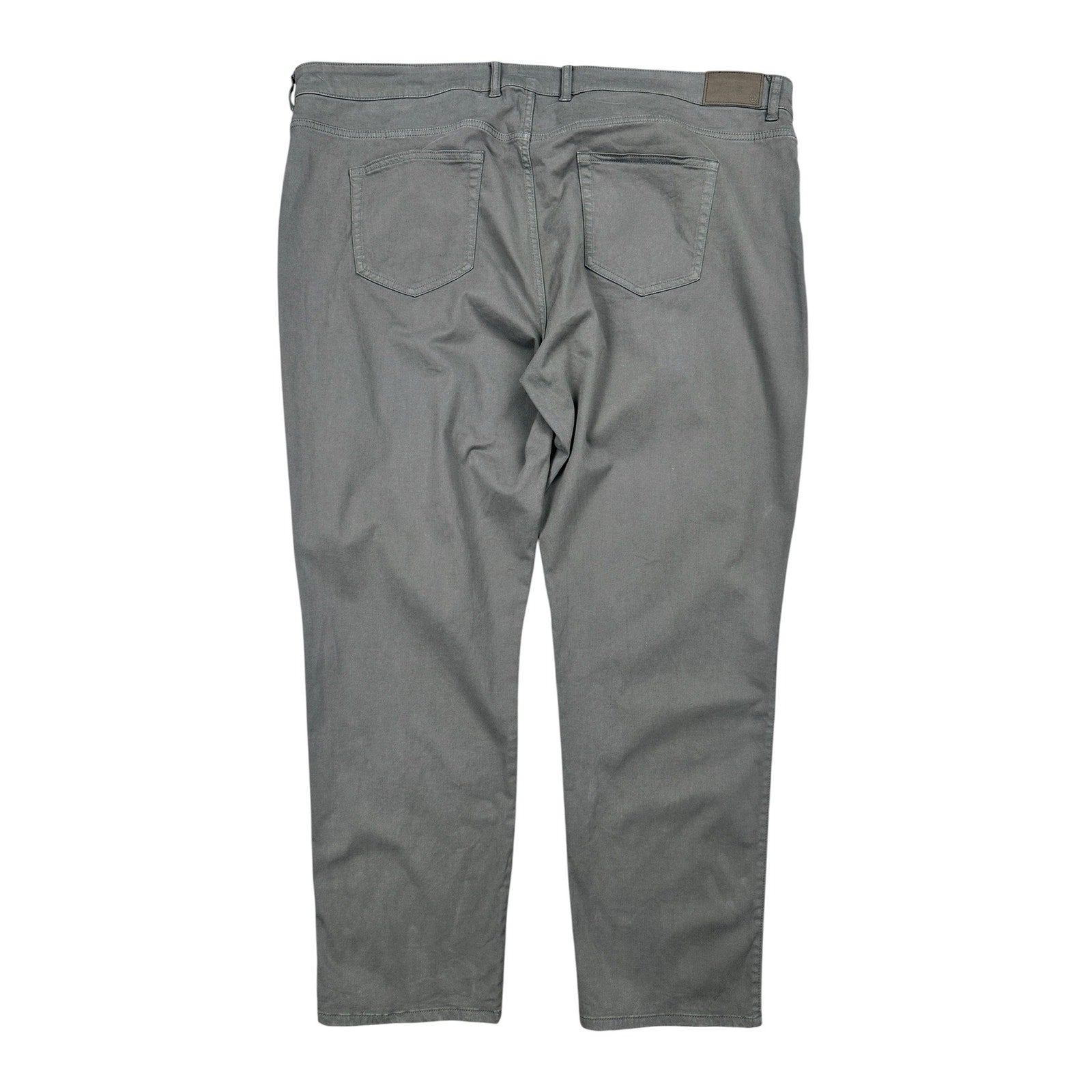 Peter Millar Signature Sateen Classic Fit 5 Pocket Pants in Gray — Size 44x30 // Preowned
