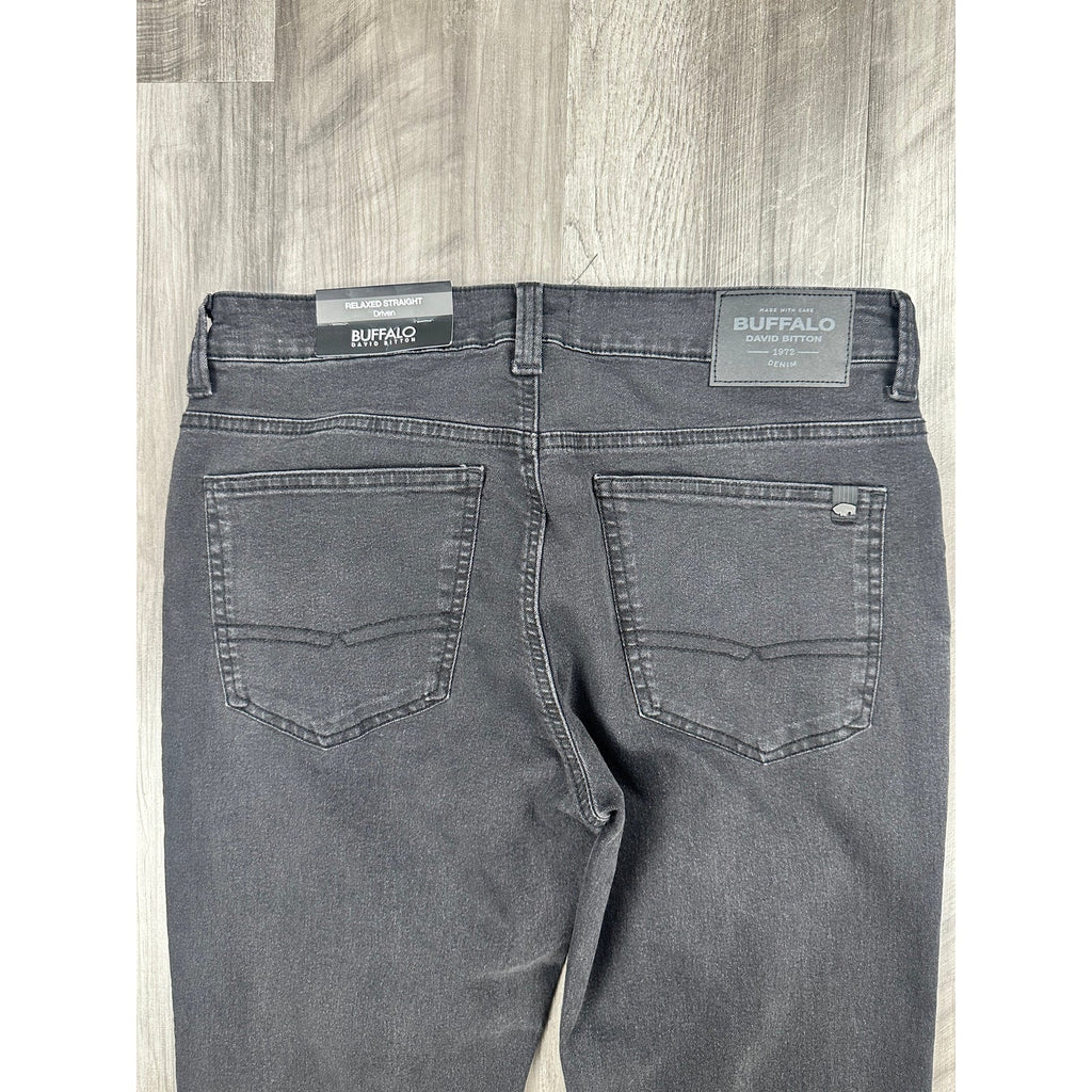 Buffalo David Bitton Driven Relaxed Straight Jeans — Size 32x32