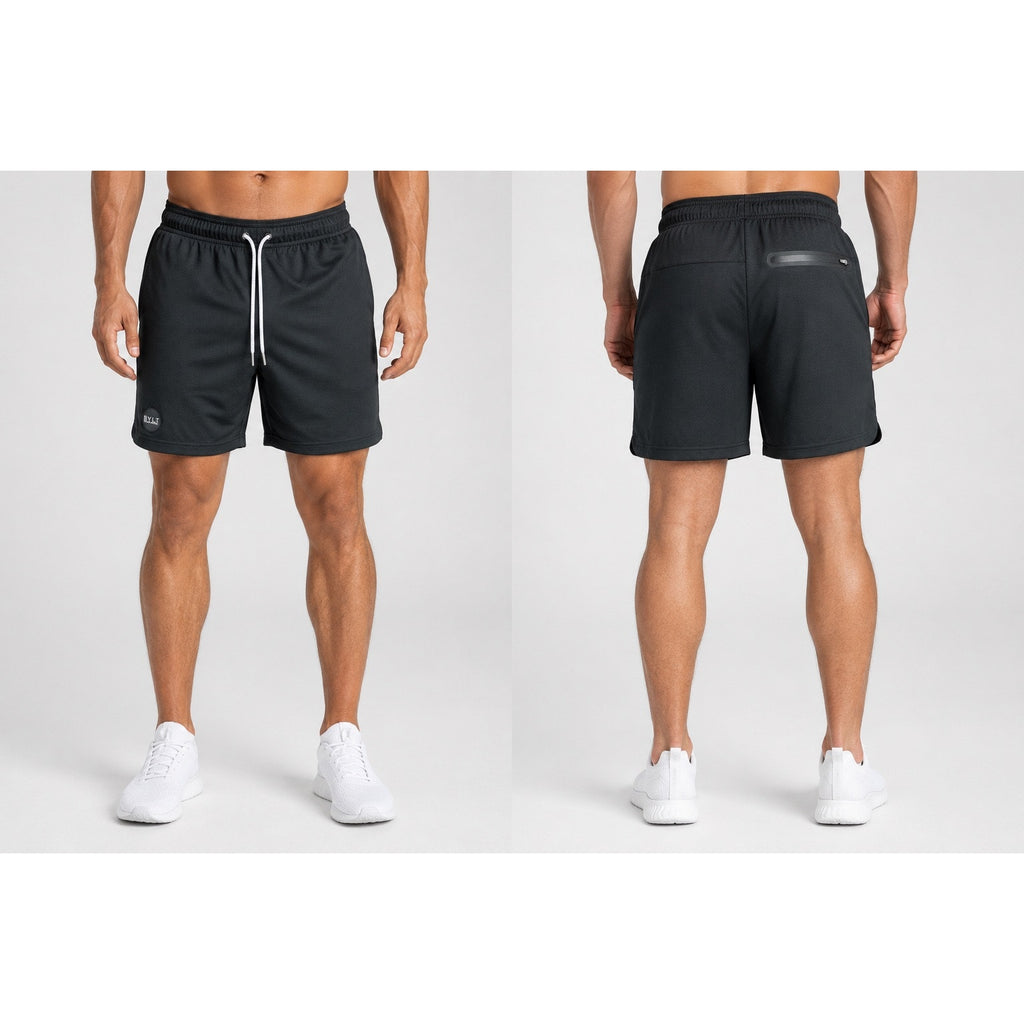 BYLT Lined Training Shorts in Black — Size Large // Preowned