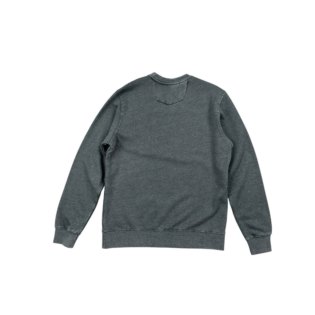 Robert Graham Neon Bones Graphic Long Sleeve Sweatshirt in Charcoal — Size Medium