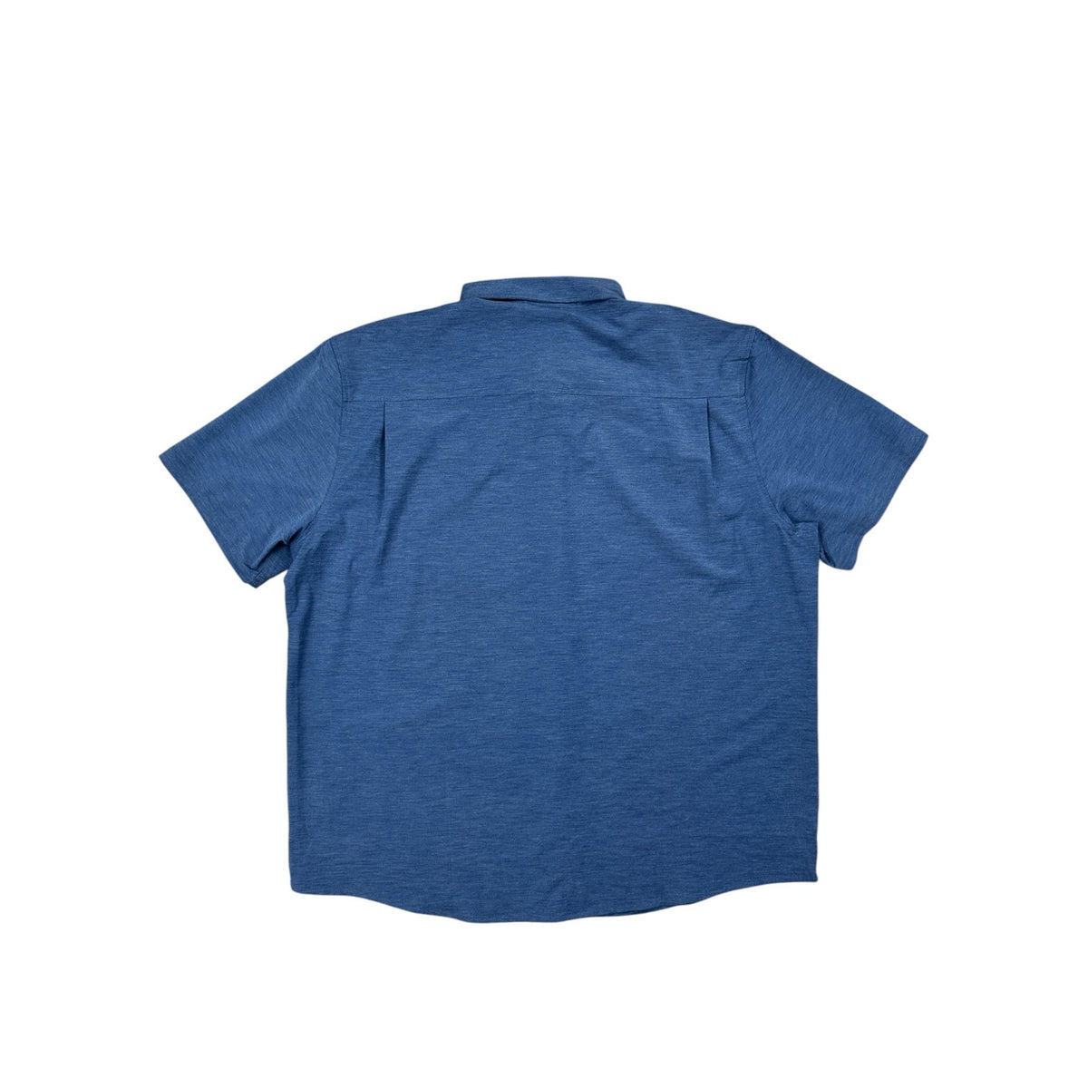 HUK Kona Solid Short Sleeve Button Down Shirt — Size 2XL