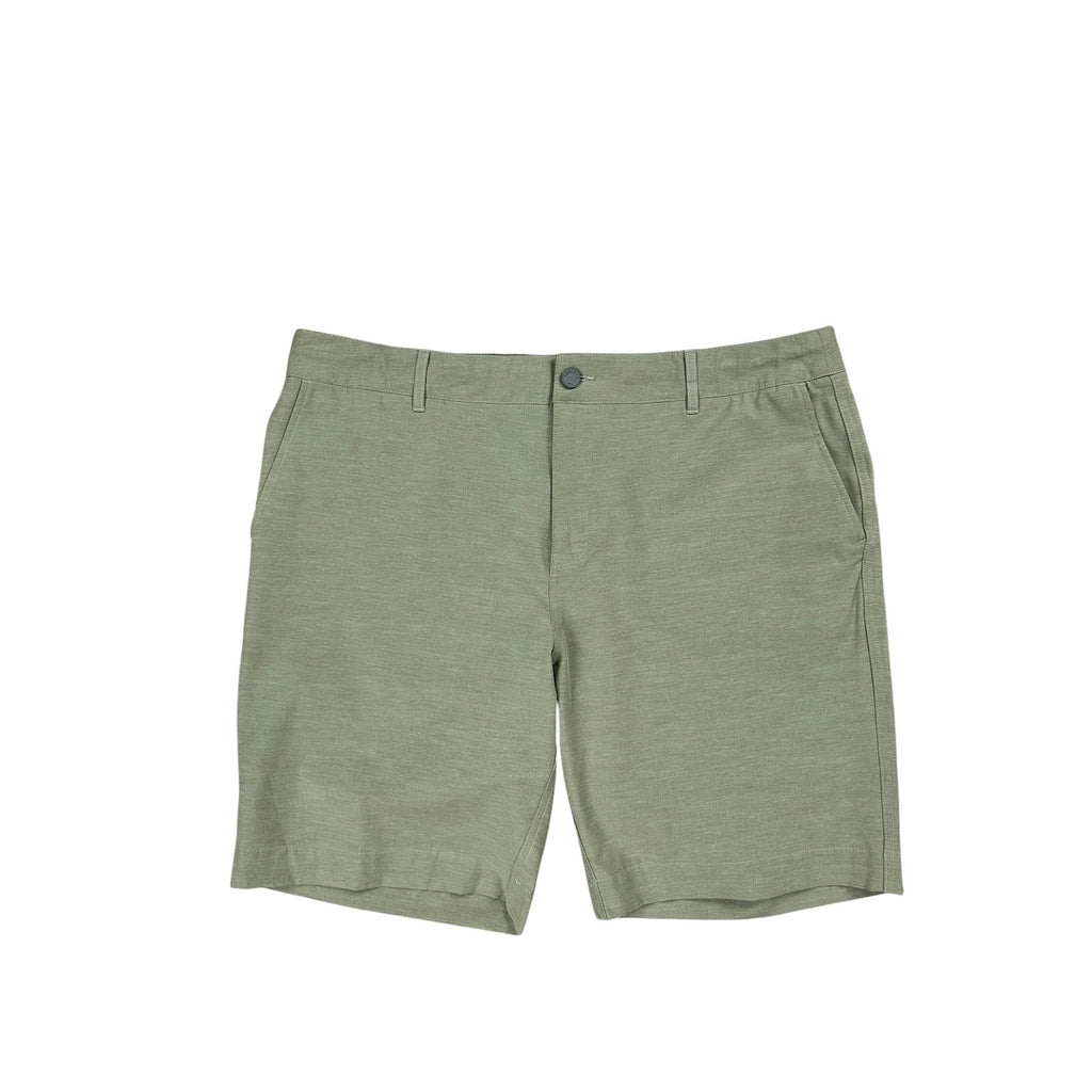 Faherty All Day Hybrid Shorts in Green — Size 36 // Preowned