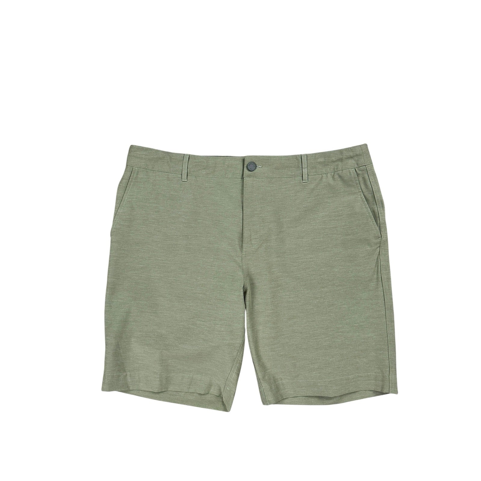 Faherty All Day Hybrid Shorts in Green — Size 36 // Preowned