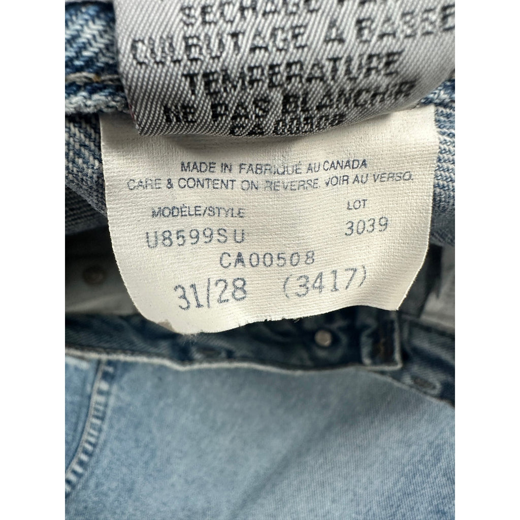 Silver Jeans Vintage Made in Canada Relaxed Straight Leg Jeans — Size 31x28 // Preowned