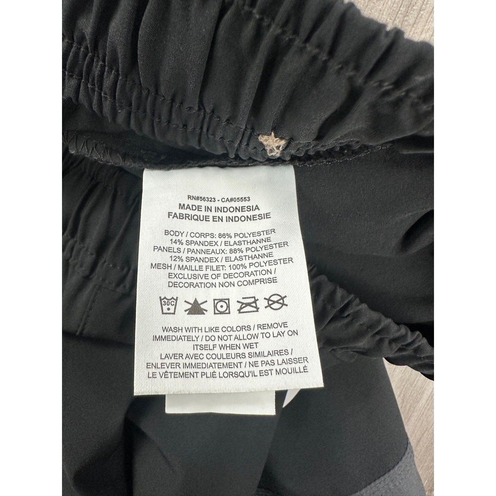 Nike TCU Horned Frogs Team Issued Player #10 J. Hoover Performance Pants in Black Gray — Size Large // Preowned
