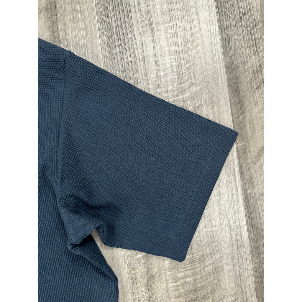 G-Star Structured Boxy Waffle Jersey Knit Tee — Size Medium