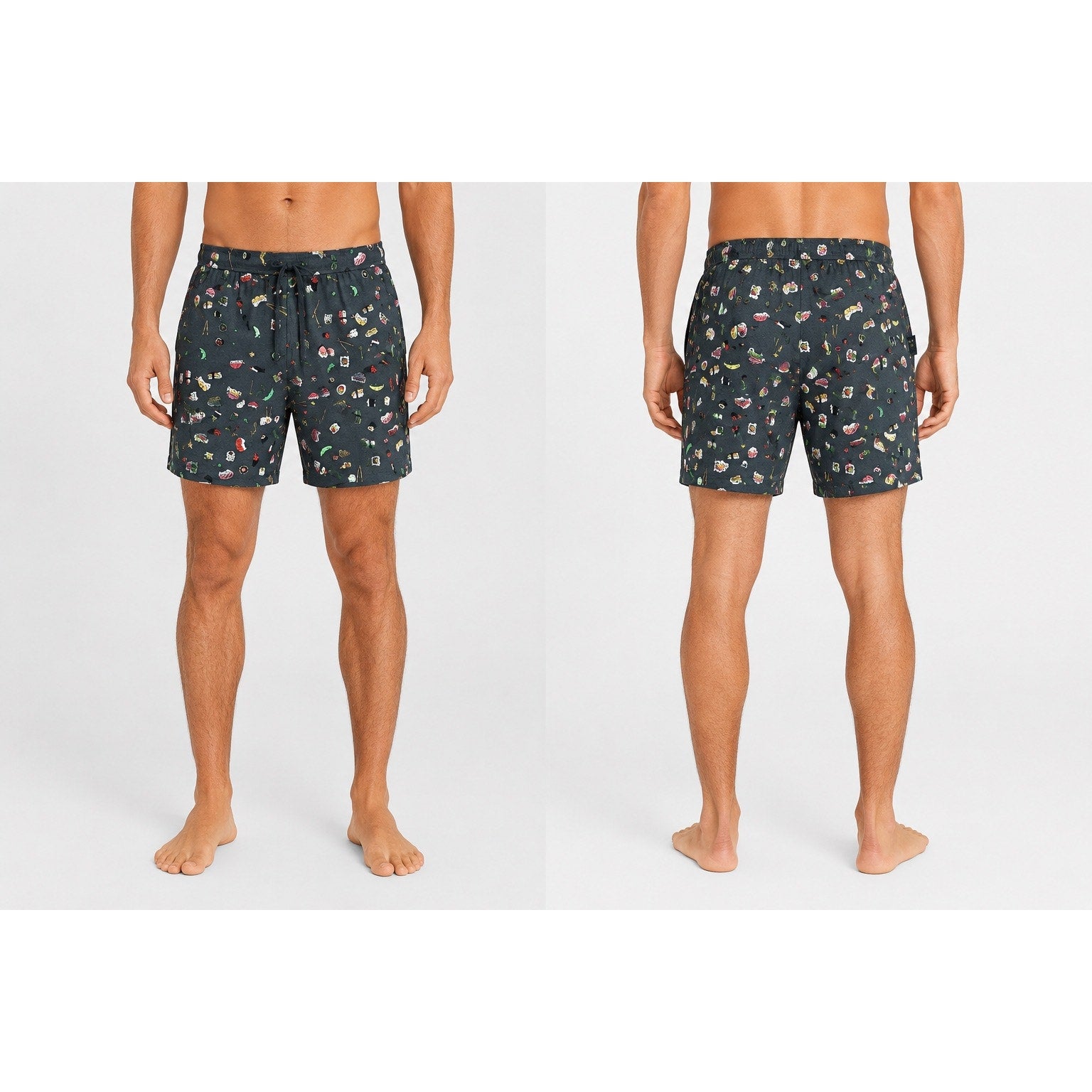 Saxx Sushi Doobie Doo Snooze Shorts in Charcoal — Size 2XL // Preowned