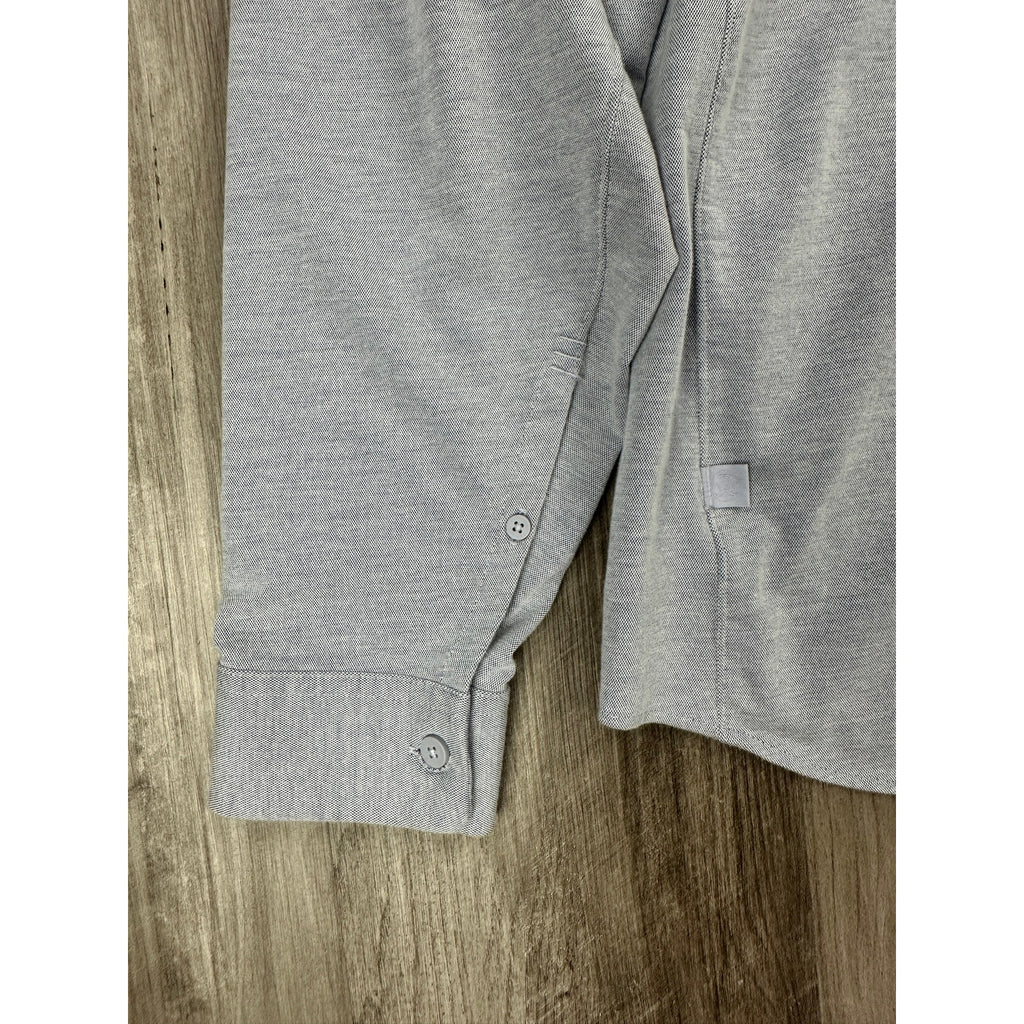 Lululemon Commission Long Sleeve Shirt in Harbor Blue — Size XL // Preowned