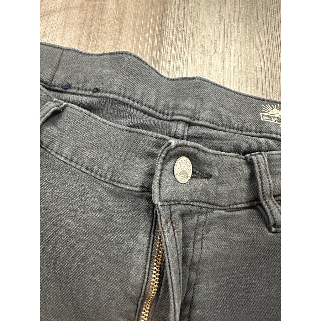 Faherty Stretch Terry 5 Pocket Pants in Onyx Black — Size 36 // Preowned