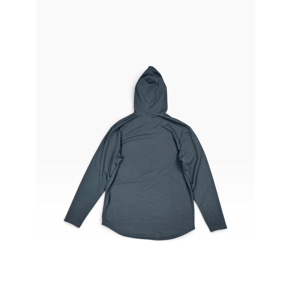 BYLT Signature Drop Cut Performance Hoodie in Black — Size Large // Preowned
