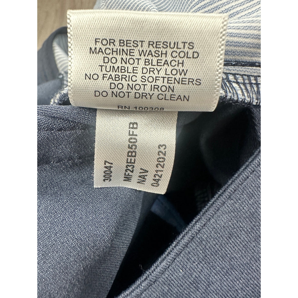 Peter Millar Brevard Performance Flannel Five-Pocket Pants in Navy — Size 35x32 // Preowned