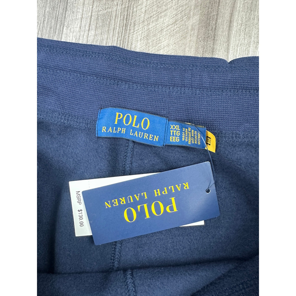Polo Ralph Lauren Classic Fleece Drawstring Pants in Navy — Size 2XL