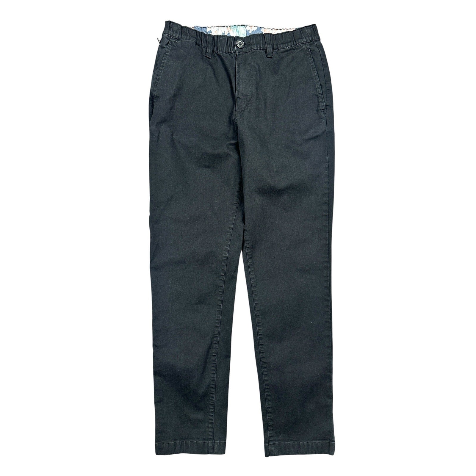 Chubbies The Dark 'N Stormies Originals Stretch Twill Chino Pants in Black — Size Small // Preowned