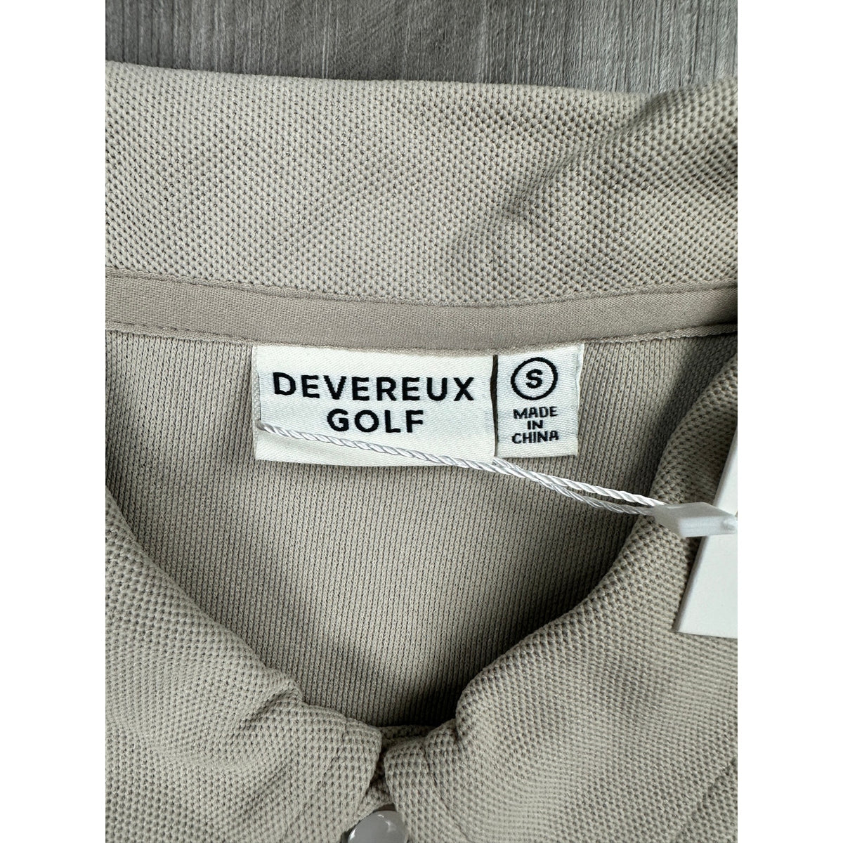 Devereux Golf High Noon Western Performance Pearl Snap Polo — Size Small