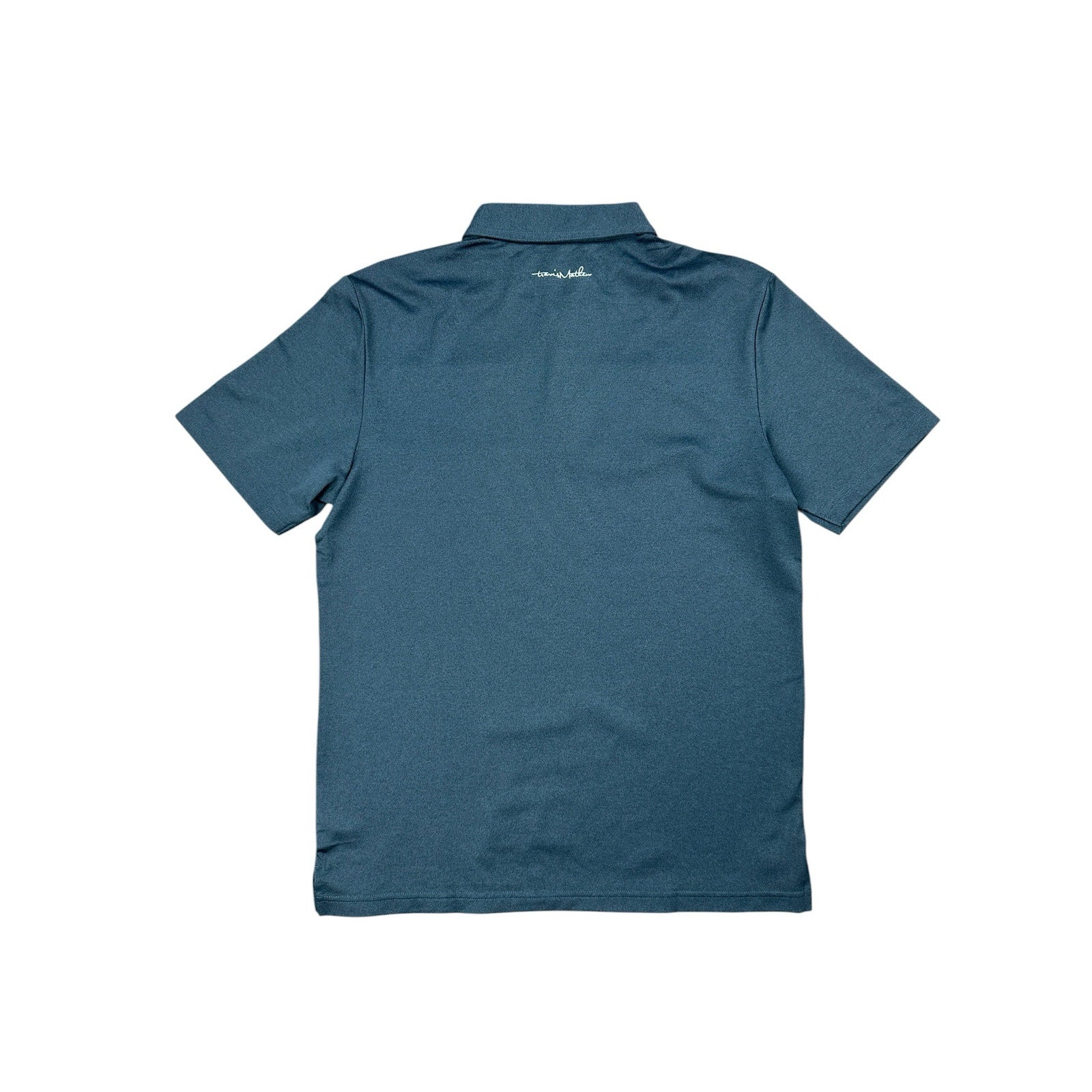 Travis Mathew Good Good Acropolis Golf Polo in Mood Indigo Vintage — Size Medium
