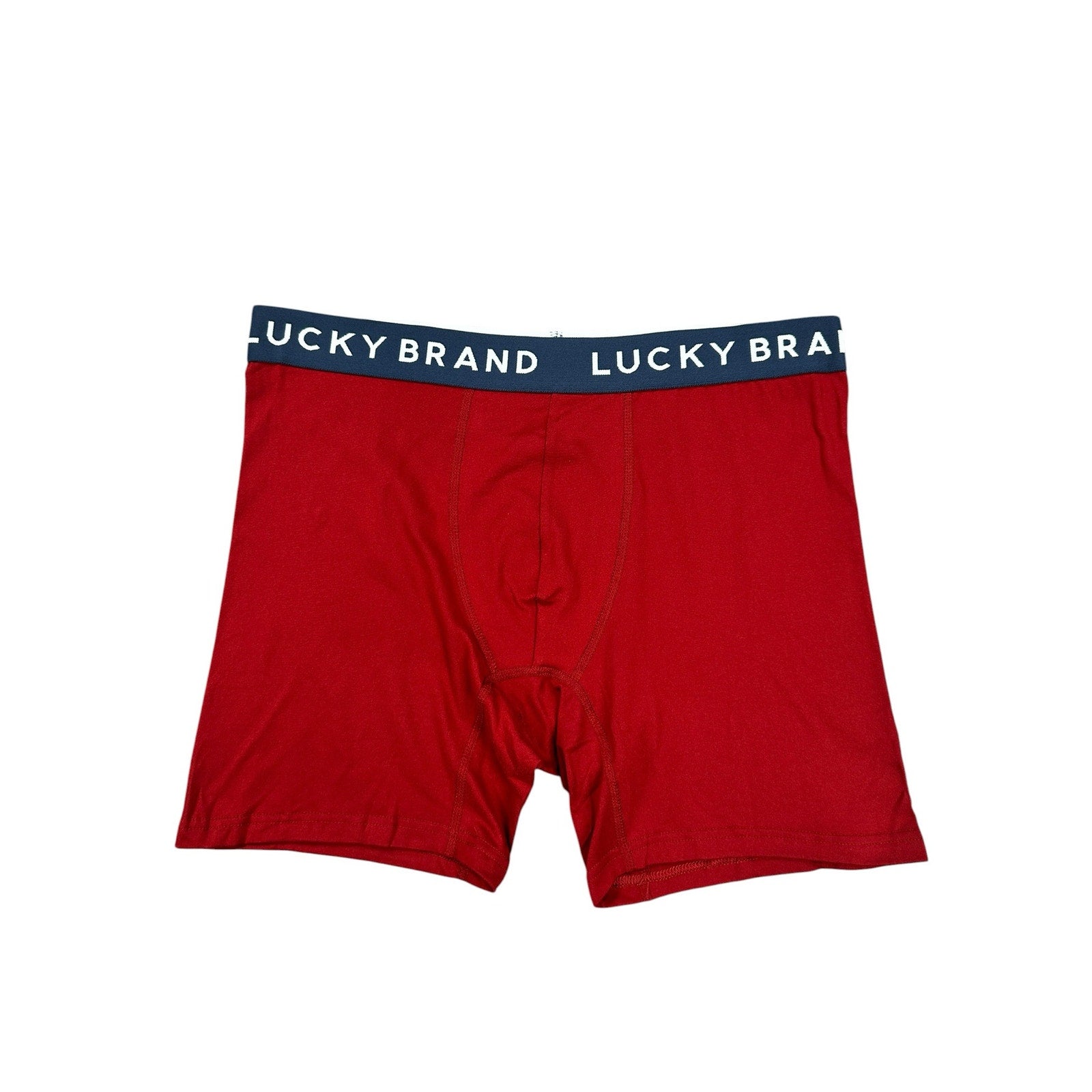 Lucky Brand Essential Soft Contour Pouch Boxer Briefs 4-Pack — Size Large