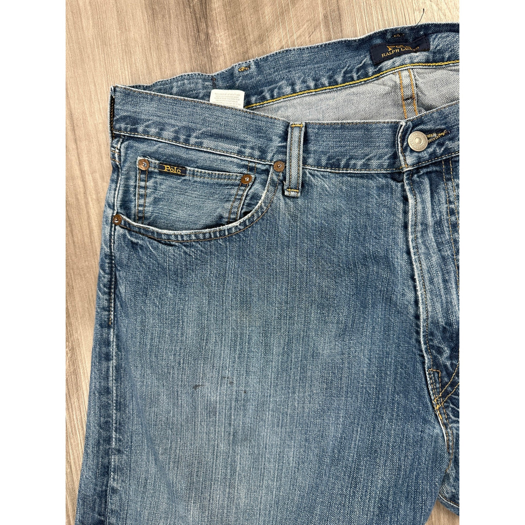 Polo Ralph Lauren The Varick Slim Straight Jeans — Size 40x30 // Preowned