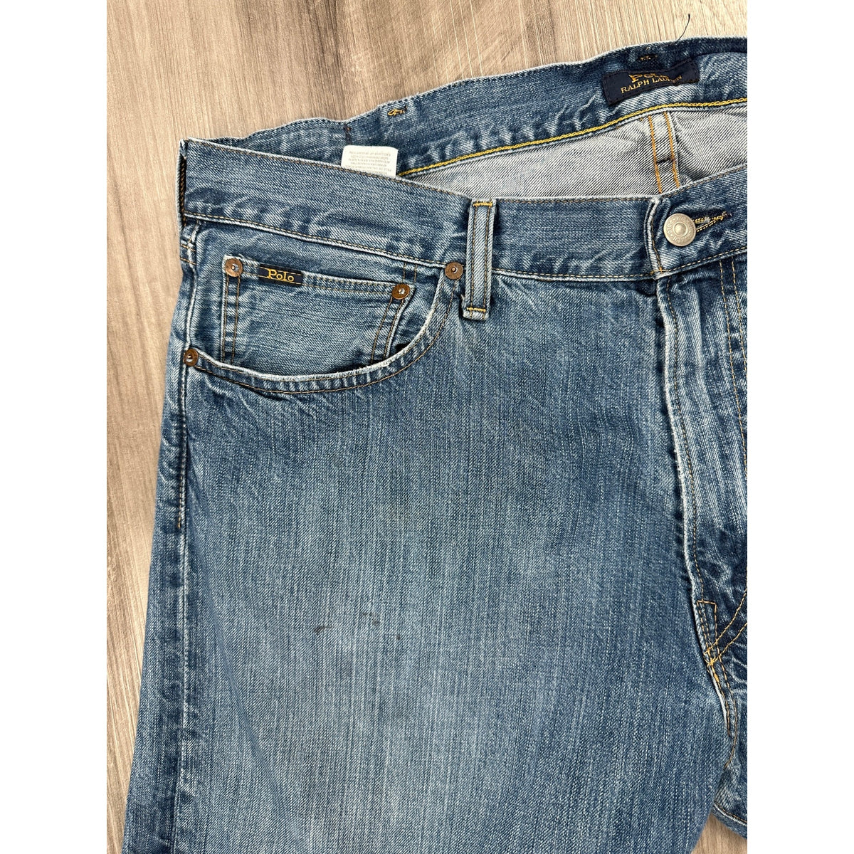 Polo Ralph Lauren The Varick Slim Straight Jeans — Size 40x30 // Preowned