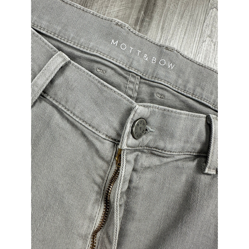 Mott & Bow Straight Mercer Jeans in Gray — Size 40x32 // Preowned